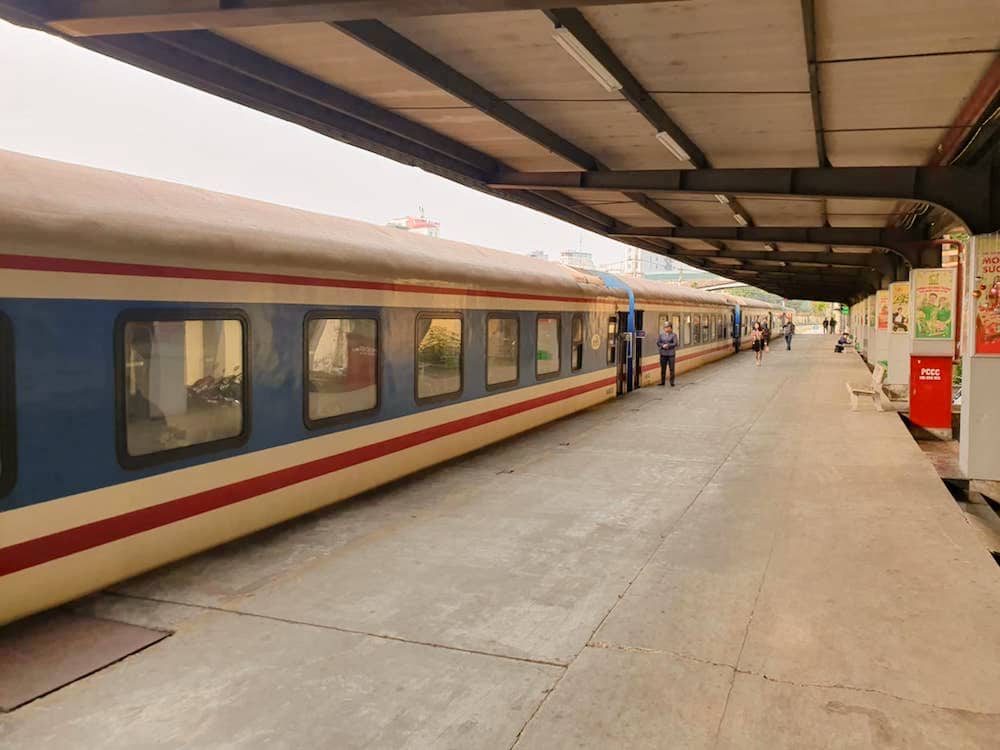 Vietnam train station